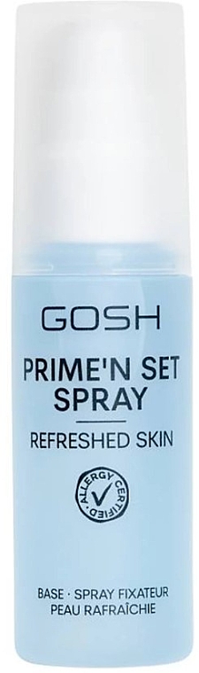 Make-up-Fixierspray - Gosh Prime'N Set Spray Refreshed Skin — Bild N1