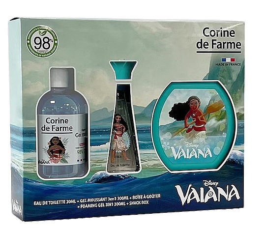 Corine De Farme Vaiana - Set (edt/30ml + sh/gel/300ml + acc/1pc)  — Bild N1