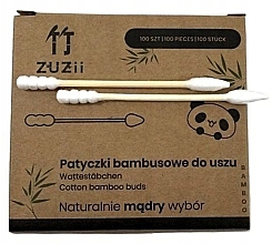 Wattestäbchen aus Bambus mit verschiedenen Spitzen - Zuzii Bamboo Cotton Buds — Bild N2