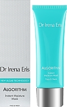 Intensiv feuchtigkeitsspendende Gesichts- und Halsmaske - Dr Irena Eris Algorithm Instant Moisture mask For Face&Neck — Bild N2