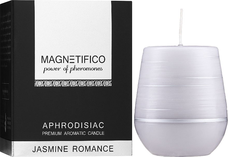 Duftkerze romantischer Jasmin - Magnetifico Aphrodisiac Premium Aromatic Candle Jasmine Romance — Bild N2