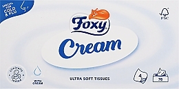 Düfte, Parfümerie und Kosmetik Extra weiche Tücher mit feuchtigkeitsspendender Creme 75 St. - Foxy Cream Ultra Soft Wipes