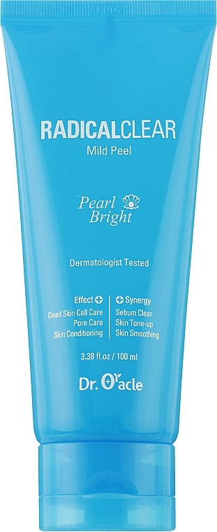 Peeling-Gesichtsgel mit Perlenextrakt - Dr. Oracle Radical Clear Mild Peel Pearl Bright — Bild N1