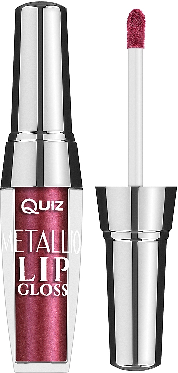 Flüssiger Lippenstift mit Schimmereffekt - Quiz Cosmetics Mettalic Lip Gloss — Bild N1