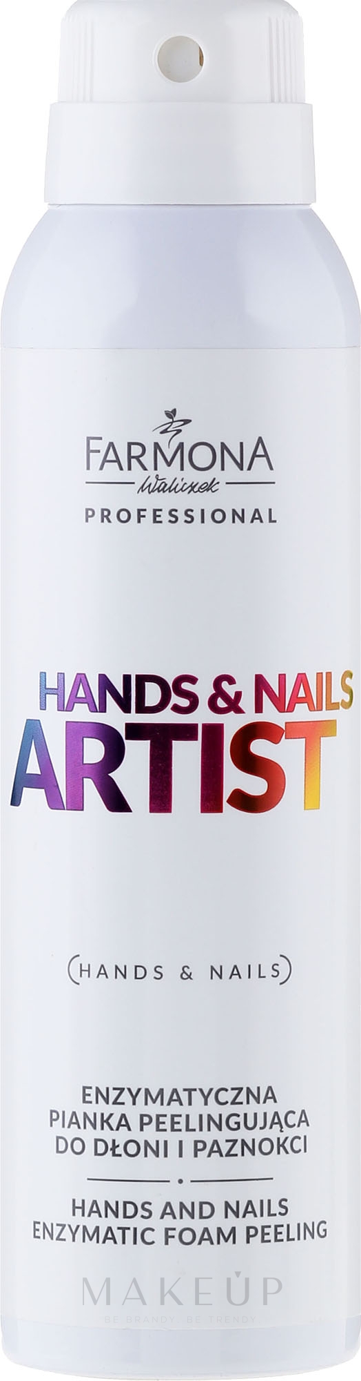 Enzymatisches Hand- und Nagelschaum - Farmona Professional Hands and Nails Artist Enzymatic Foam Peeling — Bild 150 ml