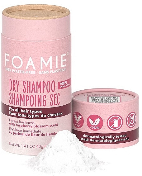 Trockenshampoo für alle Haartypen - Foamie Berry Fresh Dry Shampoo  — Bild N2