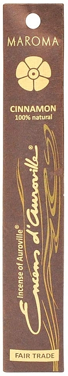 Räucherstäbchen Zimt - Maroma Encens d'Auroville Stick Incense Cinnamon — Bild N1