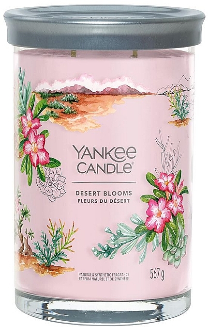 Duftkerze im Glas Desert Blooms Zwei Dochte - Yankee Candle Signature Tumbler — Bild N1