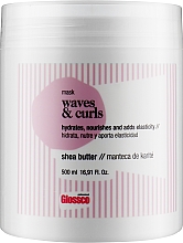 Maske für lockiges Haar - Glossco Waves & Curls Shampoo — Bild N1