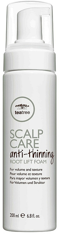 Haarschaum für mehr Volumen - Paul Mitchell Tea Tree Scalp Care Anti-Thinning Root Lift Foam — Bild N1