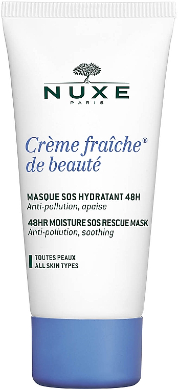 Regenerierende Gesichtsmaske - Nuxe Creme Fraiche De Beaute 48HR Moisture SOS Rescue Mask — Bild N1