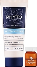 Düfte, Parfümerie und Kosmetik Set - Phyto Phytocyane-Men (ampoules/12x3,5ml + shm/100ml)