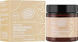 Deodorant-Creme Melone-Gurke - BodyBoom Skin Harmony Natural Cream Deodorant — Bild N2
