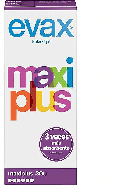 Slipeinlagen Maxi Plus 30 St. - Evax Salvaslip — Bild N1