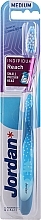 Zahnbürste mittel mit Schutzkappe - Jordan Individual Reach Toothbrush — Bild N1
