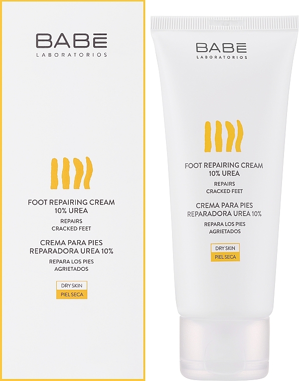 Regenerierende Fußcreme mit 10% Urea - Babe Laboratorios Foot Repairing Cream 10 % Urea — Bild N2