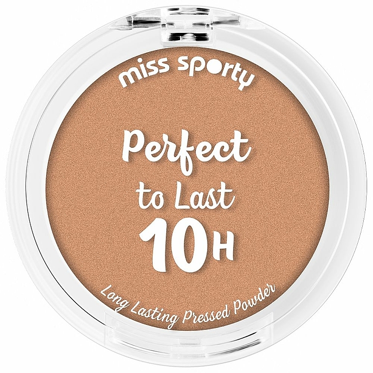 Langanhaltender Kompaktpuder - Miss Sporty Perfect To Last 10H Long Lasting Pressed Powder — Foto N1