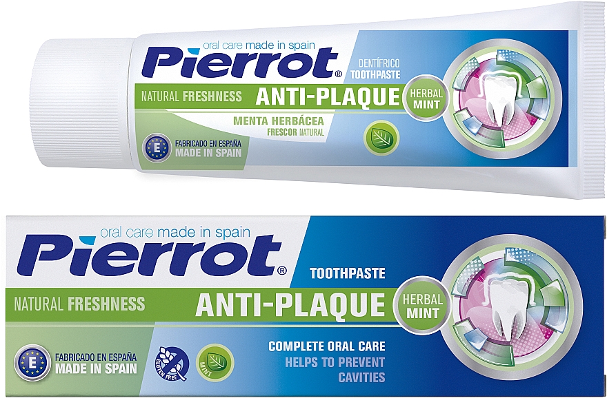 Zahnpasta mit Minze - Pierrot Natural Freshness Toothpaste 
