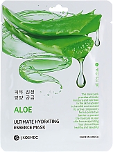 Düfte, Parfümerie und Kosmetik Tuchmaske für das Gesicht mit Aloeextrakt - Jkosmec Aloe Ultimate Hydrating Essence Mask