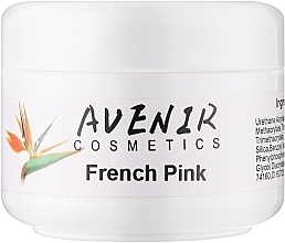 Verlängerungsgel - Avenir Cosmetics French Pink — Bild N2