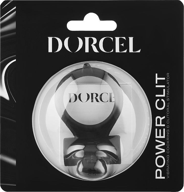 Vibrierender Penisring mit Klitorisstimulator - Marc Dorcel Power Clit Black — Bild N1