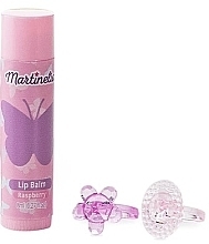 Martinelia Shimmer Wings Lip Balm & Ring Set (Lippenbalsam 4g + Ring 2 St.) - Make-up Set — Bild N2