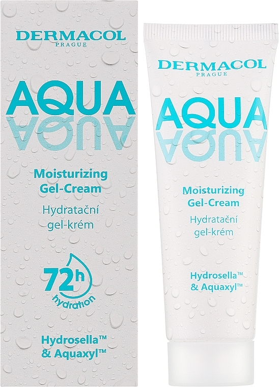 Feuchtigkeitsspendende Gesichtsgel-Creme - Dermacol Aqua Aqua Moisturizing Gel-Cream  — Bild N2