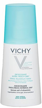 Ultra frisches Deospray mit herb-würzigem Duft - Vichy Deodorant Ultra Fresch 24h Spray — Bild N1