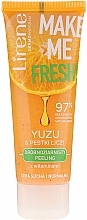 Düfte, Parfümerie und Kosmetik Feinkorn-Peeling für das Gesicht mit Yuzu und Moringa - Lirene Make Me Fresh! Peeling