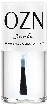 Decklack mit Gel-Effekt - OZN Carla Plant-Based Quick Top Coat — Bild N1