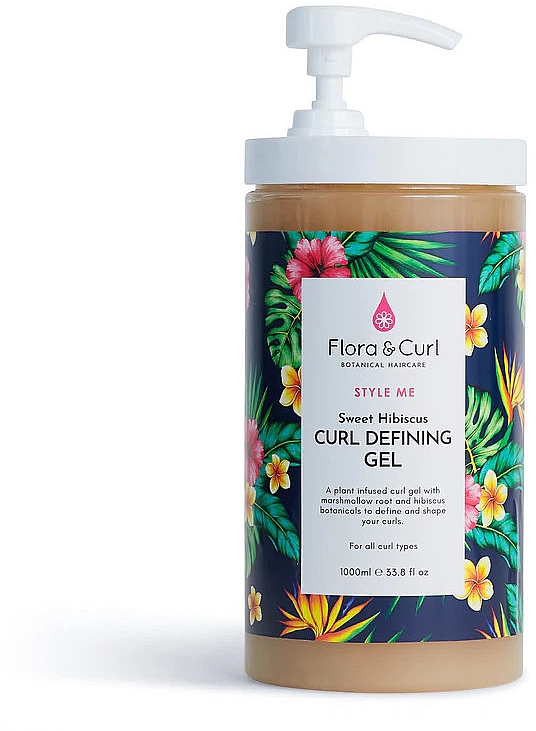 Lockenformendes Gel - Flora & Curl Style Me Sweet Sweet Hibiscus Curl Defining Gel — Bild N2