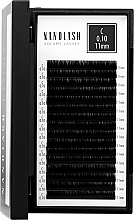 Falsche Wimpern C 0.10 (11 mm) - Nanolash Volume Lashes — Bild N4