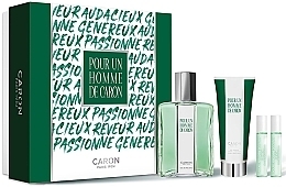 Caron Pour Un Homme de Caron  - Set (Eau de Toilette 125ml + Eau de Toilette 5ml + Eau de Parfum 5ml + Duschgel 75ml) — Bild N1