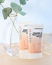 Primer für das Gesicht - Catrice Clean ID Vitamin C Fresh Glow Primer — Bild N4