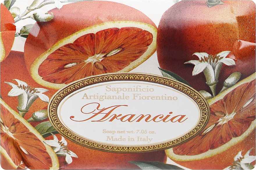 Naturseife Orange - Saponificio Artigianale Fiorentino Orange Sinfonia di Agrumi Collection — Bild N1