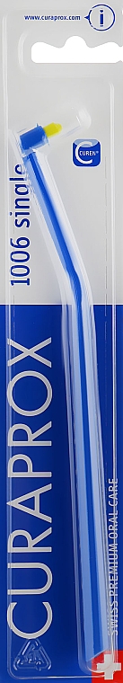 Einbüschelbürste Single CS 1006 blau mit gelb - Curaprox — Bild N1