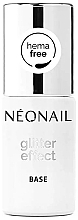 Düfte, Parfümerie und Kosmetik Basis für Gel-Nagellack - NeoNail Professional Glitter Effect Base