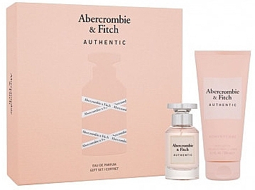 Abercrombie & Fitch Authentic  - Set (Eau de Parfum 50ml + Körperlotion 200ml) — Bild N1