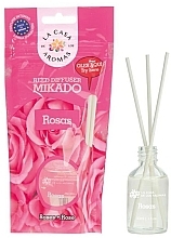 Düfte, Parfümerie und Kosmetik Raumerfrischer Rosen - La Casa de Los Aromas Mikado Reed Diffuser