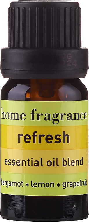 Erfrischende Ölmischung aus Bergamotte, Zitrone und Grapefruit - Apivita Aromatherapy Essential Oil Refresh — Bild N2