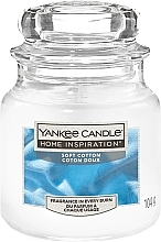 Duftkerze im Glas - Yankee Candle Home Inspiration Soft Cotton — Bild N1