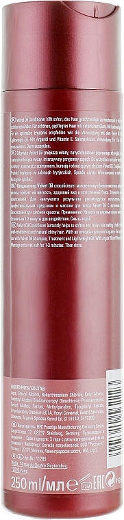 Haarspülung mit Arganöl und Vitamin E - Londa Professional Velvet Oil Conditioner — Bild N2