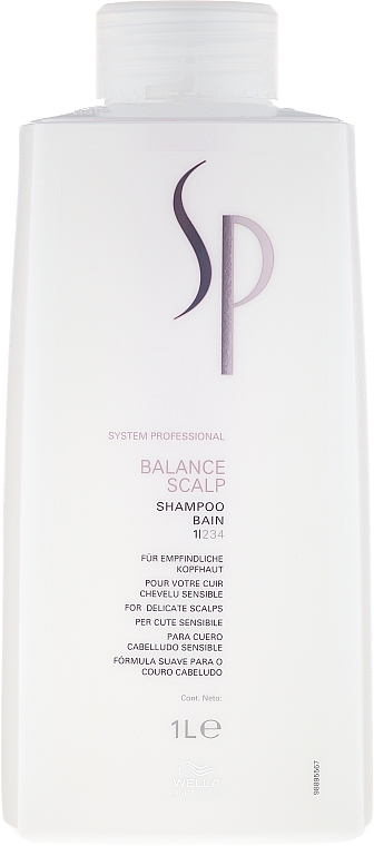 Shampoo für empfindliche Kopfhaut - Wella Professionals Wella SP Balance Scalp Shampoo — Foto N3