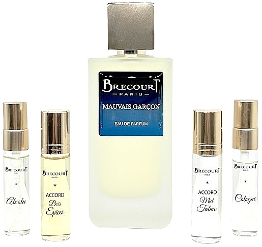 Brecourt Mauvais Garcon - Duftset (Eau de Parfum 100ml + Eau de Parfum 2x7ml + Eau de Parfum 2x5ml)  — Bild N1