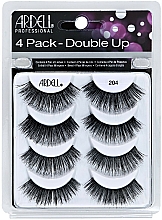 Set Künstliche Wimpern 8 St. - Ardell Double Up 4 Pack 204 Lashes — Bild N1