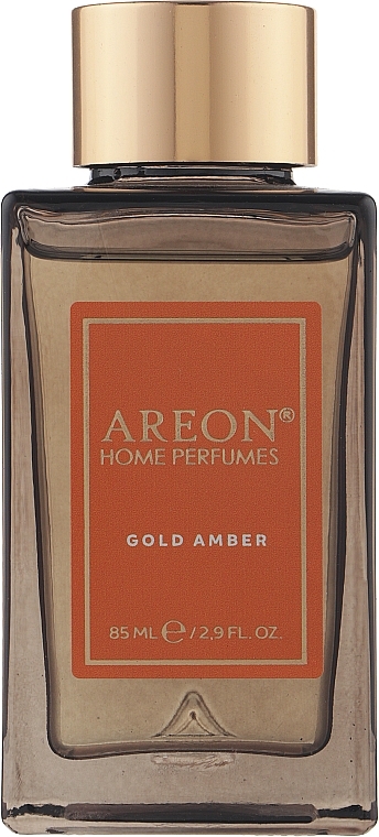 Raumerfrischer Gold Amber PSL07 - Areon Home Perfume Gold Amber Reed Diffuser  — Bild N1