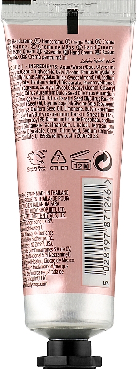 Handcreme mit Grapefruitsamenöl - The Body Shop Pink Grapefruit Hand Cream — Bild N2