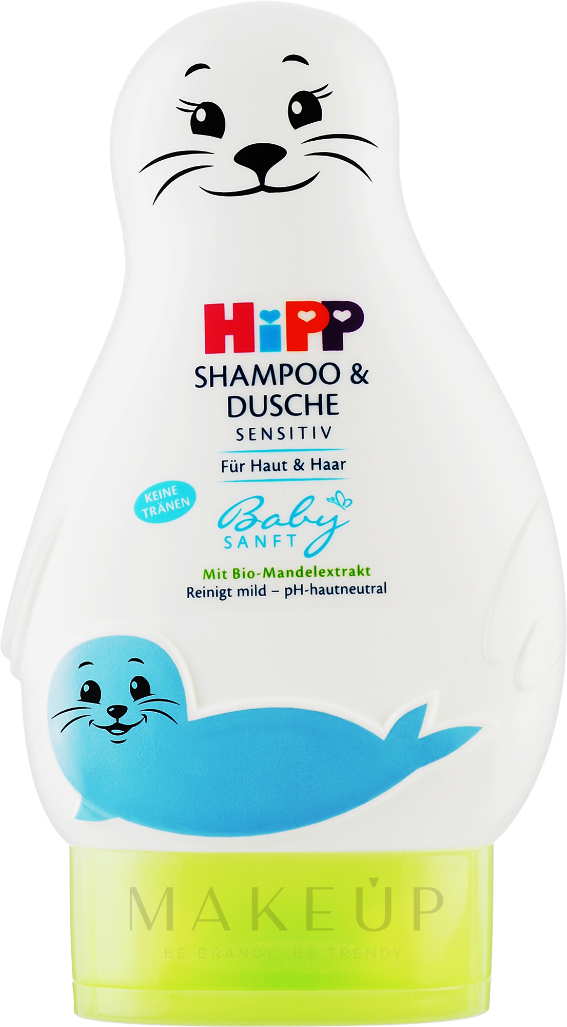 Kindershampoo mit Bio Mandelextrakt - Hipp BabySanft Sensitive — Bild 200 ml