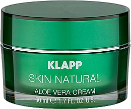 Düfte, Parfümerie und Kosmetik Feuchtigkeitsspendende und vitalisierende Gesichtscreme mit Aloe Vera - Klapp Skin Natural Aloe Vera Cream