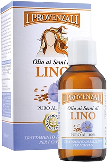 Leinöl für Haare - I Provenzali Pure Linseed Oil — Bild N1